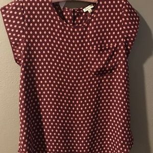 ✨short sleeve blouse with pocket